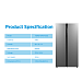 Midea Refrigerator (Inverter,SBS,Net:548L,Gross:L)