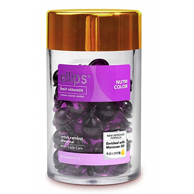 Ellip Vitamin Jar Nutri Color Jar x 50 Capsules