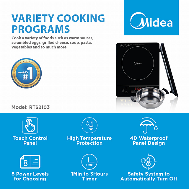 Midea Induction Cooker 2100W