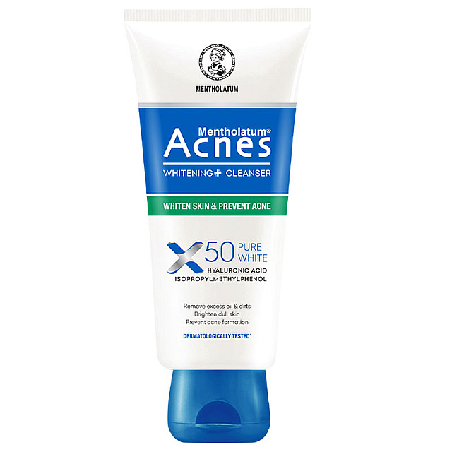 ACNES WHITENING + CLEANSER 50G