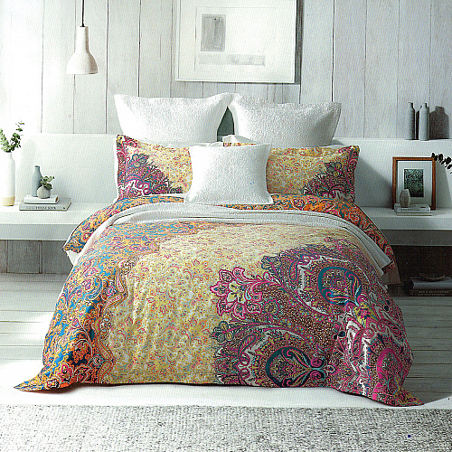 Queen Quilt Cover Fitted Sheet Set