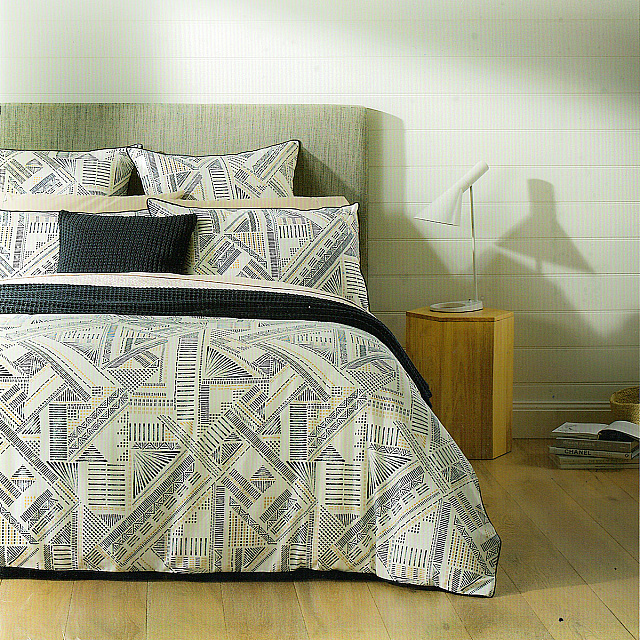King Quilt Cover Fitted Set