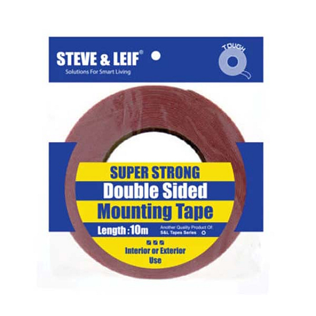 STEVE&LEIF SL-4432 DS FOAM TAPE BLACK (24MMX10M)