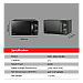 Toshiba Microwave Oven (20L, Solo) Gift MCA Midea Food container