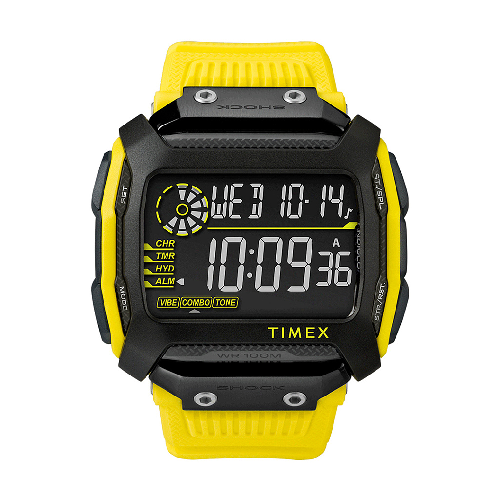 Buy Timex Command™ Shock 54mm Resin Strap - Yellow Online | La Rue Cambodia