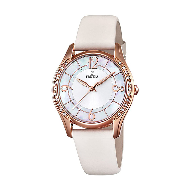 Festina Women's Automatic F20487-1 Rose-Gold Stainless-Steel Self Wind Dress Watch 並行輸入品 Festina F20487⁄1 - Open Heart Automatic \u2022