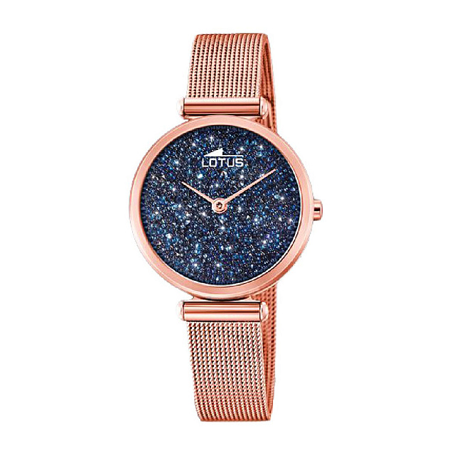 Lotus Woman's Blue Steel Watch Bracelete 18566/2