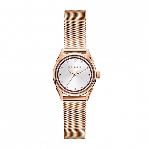 Ted Baker LUCHIAA Women's Rose Gold Stainless Steel Mesh Band Watch