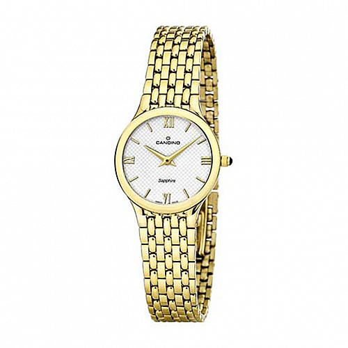 Candino Women's Silver Couple Stainless Steel Watch Bracelet C4365/2