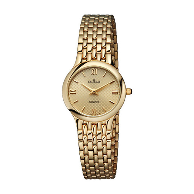 Candino Women's Quartz Watch with Gold Dial Analogue...