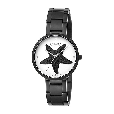 Strand by Obaku Woman black bracelet watch Strand by Obaku Woman black bracelet watch