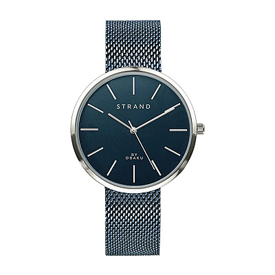 Strand by Obaku Woman blue mesh watch Strand by Obaku Woman blue mesh watch