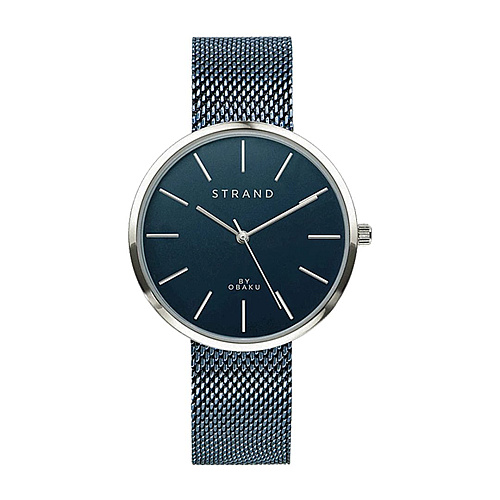 Strand by Obaku Woman blue mesh watch Strand by Obaku Woman blue mesh watch