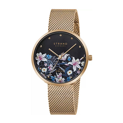 Strand by Obaku Woman rose gold mesh watch Strand by Obaku Woman rose gold mesh watch