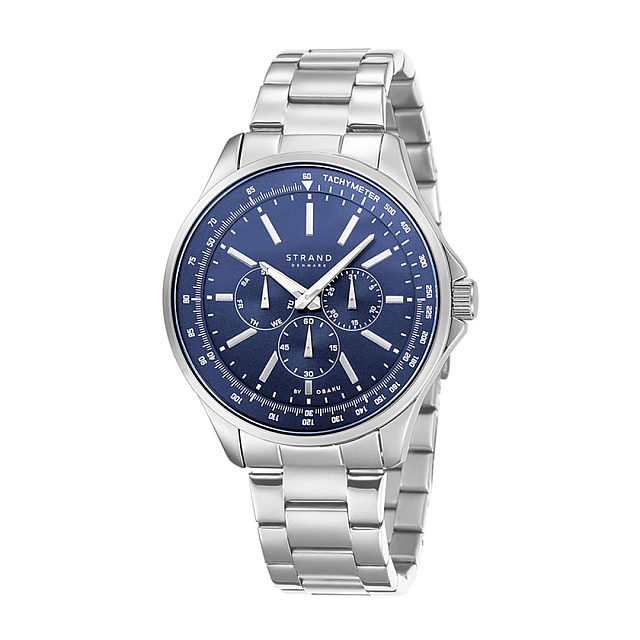Strand by Obaku woman silver bracelet watch
