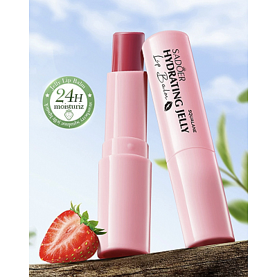 Strawberry lipstick