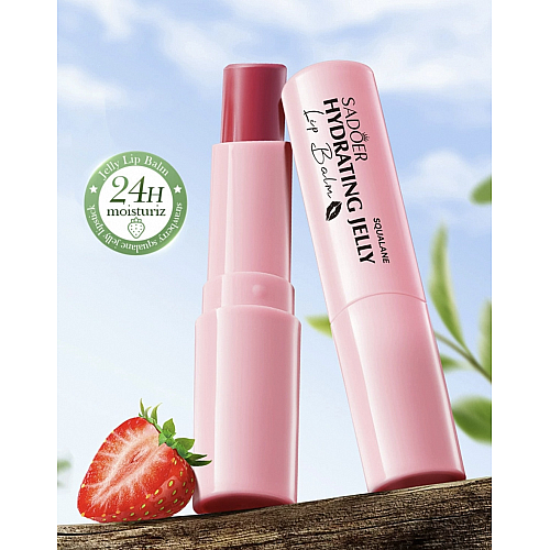 Strawberry lipstick