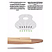 Tom Solid ukulele T5 23inches made with Mahogany wood+bag+capo+strap + book.