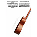 Tom Solid ukulele T5 23inches made with Mahogany wood+bag+capo+strap + book.