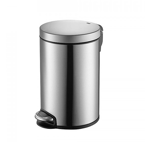 5L Pedal Bin Soft,​ PP LINER, LID - Silver