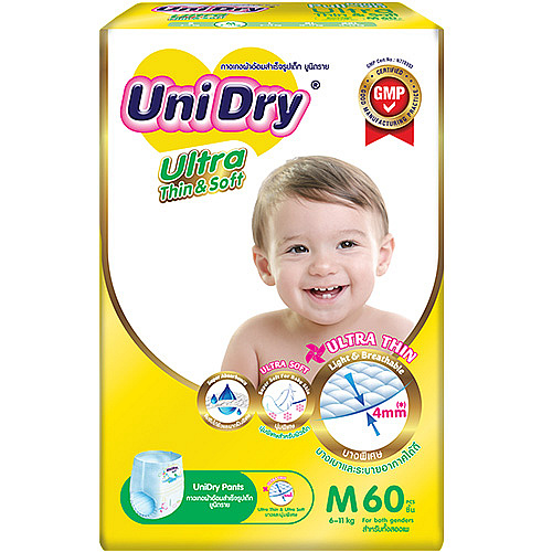 Unidry Ultra thin & Soft  M= 60 X 4