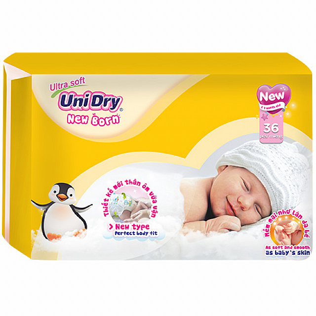 Unidry Newborn សម្រាប់ក្មេងទើបកើត 36 X 1